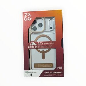 X2-O ZAGG Rainier Ultimate Protection Kickstand Case iPhone 17 Pro Max Sandstone